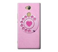 Pink Retro Rotary Phone Case Cover For Sony Xperia XA2 Ultra