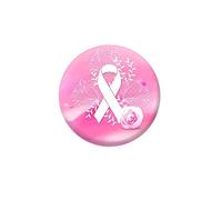 Pink Ribbon Awareness Breast Cancer Enamel Brooch Pin Badge, Women'S Jewellery Accessory, Breast Cancer Gift, Doctor, Nurse Help Love Women Thank You Doctor Nurse Proud Pride Hero