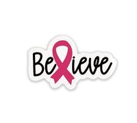 Pink Ribbon Breast Cancer Brooches Wooeden Awareness AIDS Hope Lapel Pin Brooch for Women Party Jewelry, Wood, wood