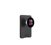 Pink Ribbon Gorilla Breast Cancer Awareness Month Usa Flag PopSockets PopWallet for MagSafe