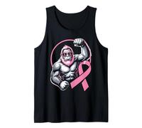 Pink Ribbon Gorilla Flex Power Breast Cancer Awareness Tank Top