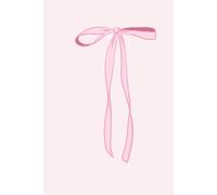 Pink Ribbon Notebooks for Work, 6x9 Composition Notebook College Ruled Note Book, Notepads Lined Travel Planner Journal for Writing Note Taking, Gifts for Women
