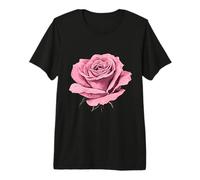 Pink Rose Flower Botanist Garden Flower Rose Premium T-Shirt