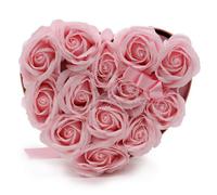 Pink Rose Soap Flower Gift Bouquet - Elegant Bathroom & Gift Decor