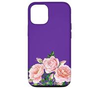 Pink Roses Beautiful Flowers Pretty Floral Botanical Flora Case for iPhone 12/12 Pro