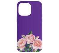 Pink Roses Beautiful Flowers Pretty Floral Botanical Flora Case for iPhone 14 Pro Max