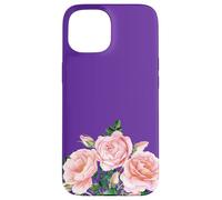 Pink Roses Beautiful Flowers Pretty Floral Botanical Flora Case for iPhone 15