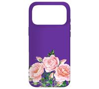 Pink Roses Beautiful Flowers Pretty Floral Botanical Flora Case for iPhone 17 Pro Max