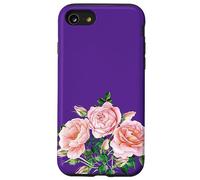 Pink Roses Beautiful Flowers Pretty Floral Botanical Flora Case for iPhone SE (2020) / 7/8