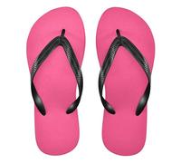 Pink rubber reef flip flops Slip-Resistant womens sandals for Shower Swimming Pool summer