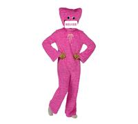 (Pink, S) poppy playtime Clothing Sausage Monster Plush costume Playtime Halloween three-piece suit