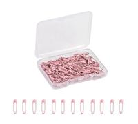 Pink Safety Pins,Small Safety Pins for Clothes,19mm Metal Mini Saftey Pin for Tag Art Crafting Sewing Jewelry Making (120Pcs/Box)