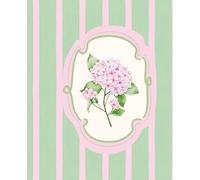 Pink & Sage Green Hydrangea Notebook for Women: Super Cute Girly Aesthetic Floral Journal, Grandmillennial College Ruled Notepad for Journaling, Writing, Planning, School & Everyday Notes