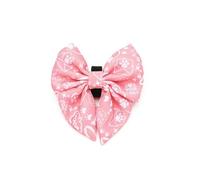 Pink Sailor Bow Tie for Dogs & Puppies - 'Pink Paws' One size