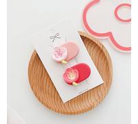 Pink Sakura Peach Blossom Hairpins, Flower Stamens Lotus Tulip Hair Clip Hair Rope Hair Accessories For Women Girls Gift