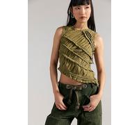 Pink Sands Smocked Top at Free People in Python, Size: Large - female
