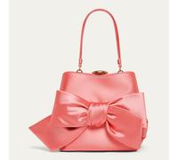 Pink Satin Bow Ruby Handbag Pink Satin Bow Ruby Handbag