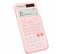 Pink Scientific Calculator FC 991ES 417 Function 10+2 Digit Written Display | College Engineering Calculator for A Level GCSE Maths for College Students Professionals Office Use