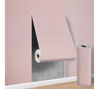 Pink Self Adhesive Thermal Wallpaper, Peel and Stick Wall Panels 50 x 280cm=15 sq.ft 3mm Thick Waterproof Insulating Wall Paper for Kitchen,Living Room,Bedroom,Thermal Wallpaper for Cold Walls, 3 Roll