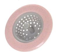 Pink Sewer Plug Floor Drain Cover, Pumps and Plumbing Equipment, Home Kitchen Sink Sewer Round Filter Basket Floor Drain Stopper Strainer Tool Kitchen Sink Accessories