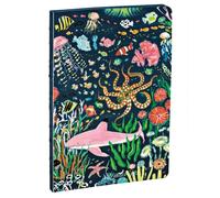 Pink Shark A5 Notebook