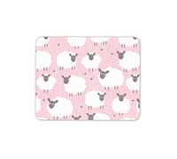Pink Sheep Mouse Mat Pad - Animal Farm Girls Daughter Mum Gift Computer #13234