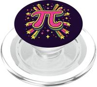 Pink Shooting Star Pi - Kawaii Math Science Art PopSockets PopGrip for MagSafe
