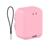 (Pink) Silicone Protective Case Toy Storage Case Accessories for Bitzee Disney