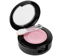 Pink Single Shimmer Eyeshadow,Pink Eyeshadow,Glitter Eyes-Hadow,Eye Make-Up,Cream Eyesh-Adow,Easy To Color,Longwear Blendable Ey-e Make Up,Waterproof Comes With An Brush&A Small Mirror(Light P-ink)