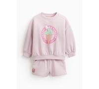 Pink Snoopy Graphic Sweatshirt & Shorts Set 4-5 years