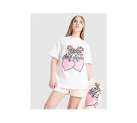 Pink Soda Sport Girls' Cherry T-Shirt Junior - White - Kids 10-11Y