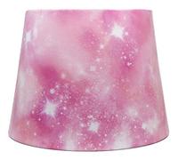 Pink Space Light Shade Lampshade Nebula Galaxy Planet Glitter Gifts Accessories for Kids Themed Bedroom Nursery Lamp Lights