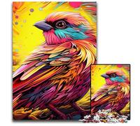 Pink Sparrow 1000Pc Adults Jigsaw Puzzle Jigsaw Puzzles Relaxing Entertainment, Home Decor 50x75CM/19.68x29.52inch