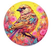 Pink Sparrow Jigsaw Puzzles for Adults 1000 Piece Jigsaw Puzzle for Teenager & Families,Perfect DIY Decor & Brain-Teasing Challenge 67.5x67.5cm