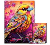 Pink Sparrow Jigsaws 1000 Pieces for Adults cardboard Jigsaw Puzzles Ideal for Teenagers & Collectors, Travel Gift, Family Activity 26X38CM/10.23x14.96inch