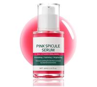 Pink Spicule Face Serum with Vitamin B12, 30ml, Korean Skin Care Anti Wrinkle Serum for Face, Microneedling Serum to Boost Elasticity & Improve Radiance, Brightening Serum for Dullness & Fine Line