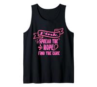 Pink Spread The Hope Find The Cure | Breast Cancer Tank Top