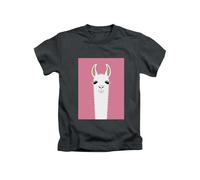 Pink Square Box Llama, Cute Animal Animals Llamas Alpaca Tee T-Shirt Funny Unisex T Shirt Top