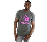 Pink Square T-Shirt Miles Davis Charcoal M