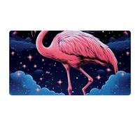 Pink Star Flamingo-1241 Kitchen Mat,Cushioned Waterproof Kitchen Rug, Non Slip Comfort Kitchen Rug for Kitchen Decor Sink Office,15.7"x29.5"in