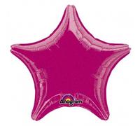 Pink Star Foil Balloon Party Decoration - 1 Pc.