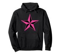 Pink Star Of Feminism & Equality - v5 Pullover Hoodie