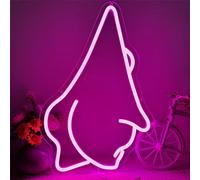 Pink Starfish Neon Signs for Wall Decor,Dimmable Cute Cartoon Characters LED Neon Lights,USB Powered Anime Led Night Light for Children's Room Man Cave Bedroom Birthday Gifts(15.7 * 10.4in)