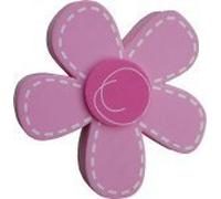 Pink Stitch effect Daisy Car Aerial Ball Antenna Topper OR Dashboard Wobbler! (one P&P charge no matter how many items you buy from Aerialballs.)