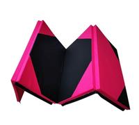 Pink stitched yoga mat - comfortable and slip-resistant - is a must-have for fitness and shaping the body -ForStretchingExercises