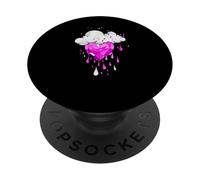 Pink Storms Can't Dim My Shine Pink Graphic PopSockets Adhesive PopGrip