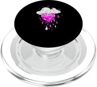 Pink Storms Can't Dim My Shine Pink Graphic PopSockets PopGrip for MagSafe