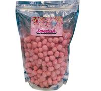 Pink Strawberry Bon Bons 1kg Sharing Pouch - Pick & Mix - Wedding Favour - Birthday- Vegan Recipe -By Sweetish