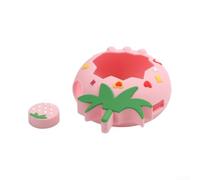 Pink Strawberry Case for Tamagotchi Paradise with Lanyard