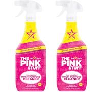 Pink Stuff Multi-Purpose Cleaner 2 Pack (850 ml Each) - Cleaning Products for Streak-Free, Sparkling Surfaces and Tough on Grease, Grime, and Stains